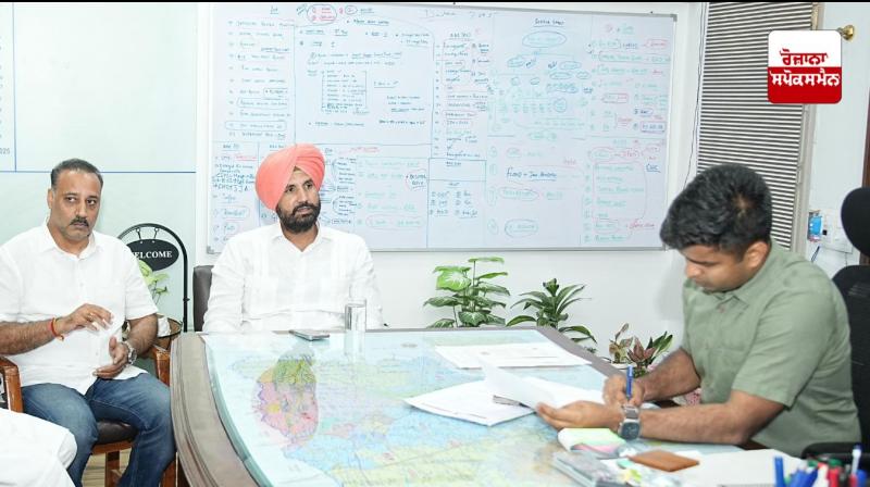 ਰਾਜਾ ਵੜਿੰਗ ਨੇ ਲੁਧਿਆਣਾ ਡੀਸੀ ਨਾਲ ਮੌਜੂਦਾ ਸਥਿਤੀ ਦੀ ਸਮੀਖਿਆ ਕੀਤੀ