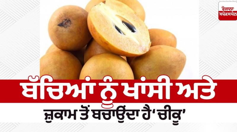 'Chiku' protects children from cough and cold News in punjabi 
