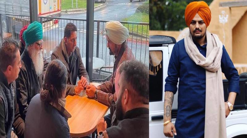 Ravi Singh Khalsa With Sidhu Moosewala's Parents 