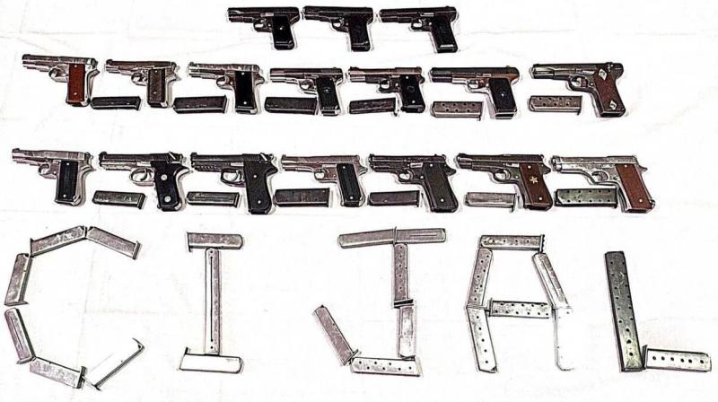  Counter Intelligence team busted an illegal weapon smuggling module operating from Madhya Pradesh