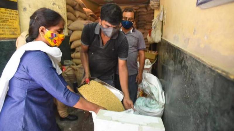 People with AC and tractors have also kept ration cards