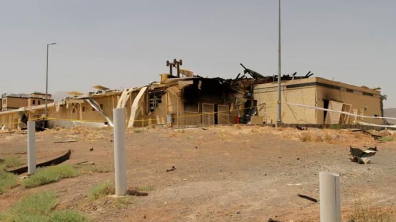 gas leak in Iran's Revolutionary Guard Center