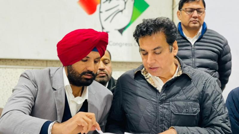 Devendra Yadav also held meetings with Punjab Congress leaders on the second day