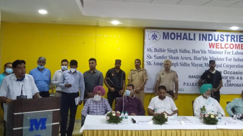 PSIEC hands over Industrial Area Phase 8A and 8B to MC Mohali