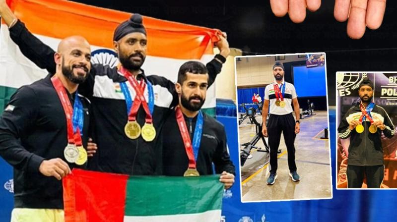 Punjabi boy wins gold medal at World Police and Fire Games in USA