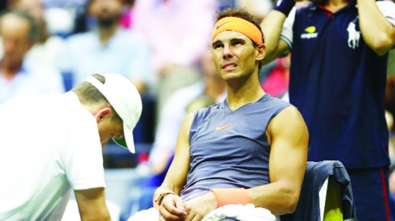 Nadal dropped out of US Open 2018 due to injury