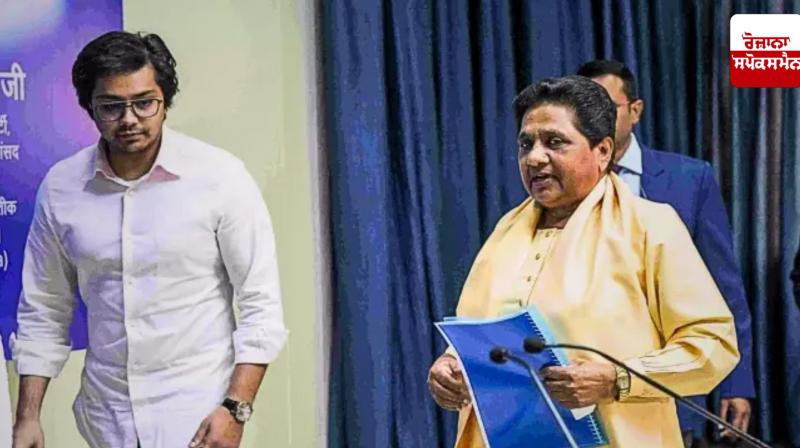 Mayawati takes big action against her nephew Akash Anand, expelled from the party, know the reason
