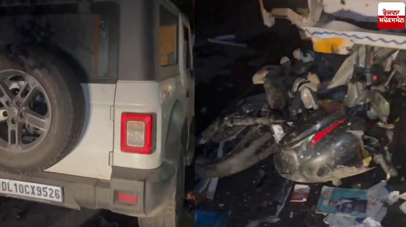 Speeding Thar wreaks havoc in Delhi's Moti Nagar