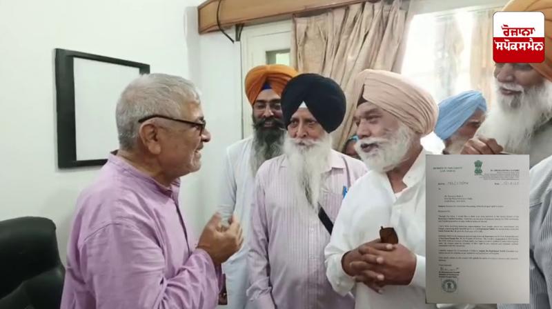 MP Dr. Dharamvir Gandhi writes a letter to PM Modi for opening of Sri Kartarpur Sahib Corridor