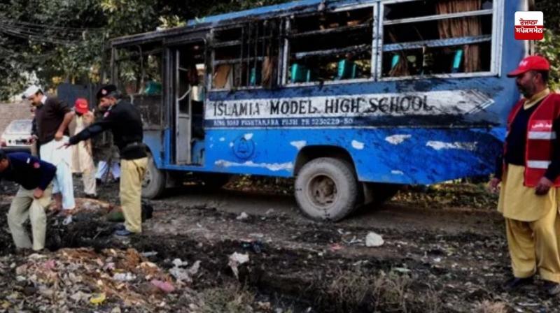 Suicide attack on school bus in Pakistan 