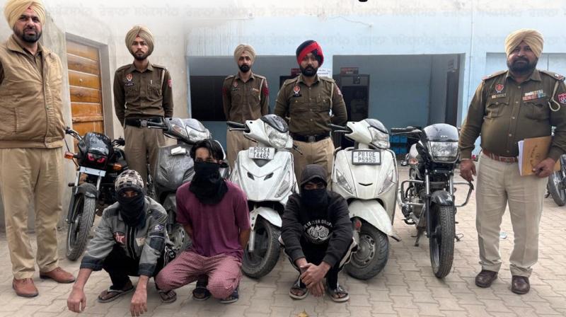 ਪੁਲਿਸ ਵਲੋਂ ਫੜੇ ਗਏ ਮੁਲਜ਼ਮ 