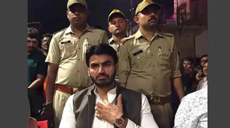 Shrikant TiagiSrikant Tyagi was arrested by Noida police