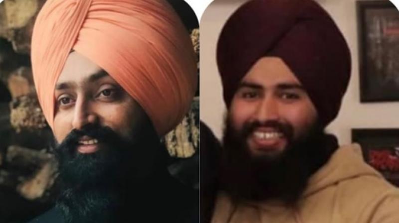 two members of khalsa aid team