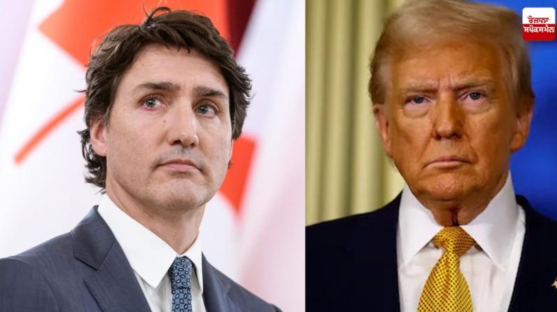 Justin Trudeau spoke after the American tariffs News in punjabi 