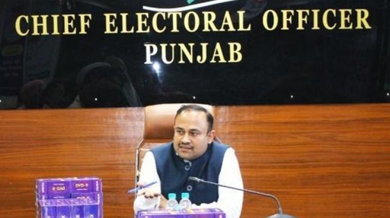 The Chief Election Officer of Punjab, Sibin C released the election program