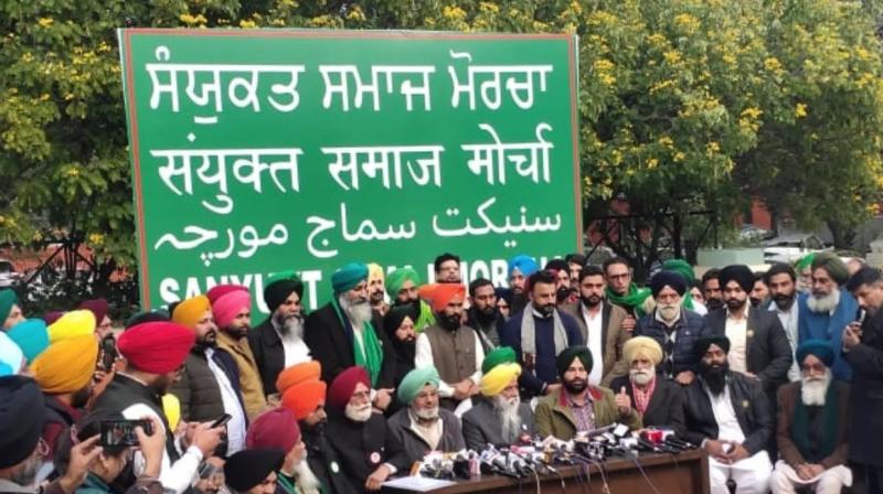  Balbir Rajewal's party 'Sanyukt Samaj Morcha' gets election symbol 'Manja'