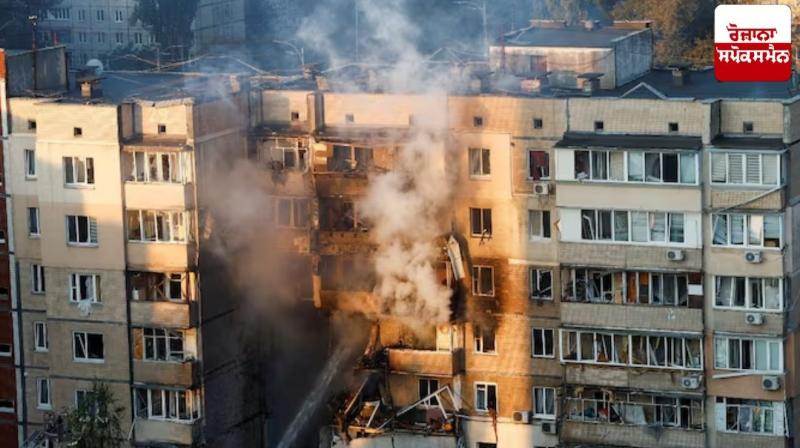 Russia attacks Ukraine's capital Kiev with drones and missiles