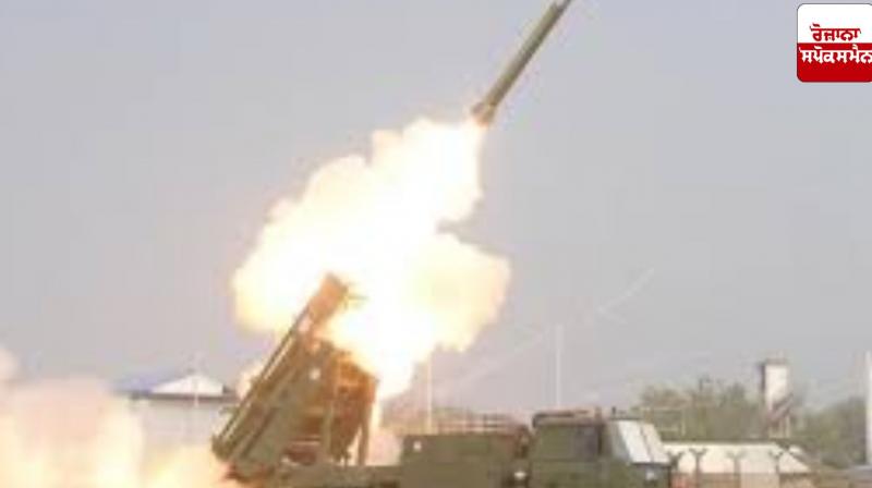 DRDO successfully conducts first flight test of 120 km strike range Pinaka rocket