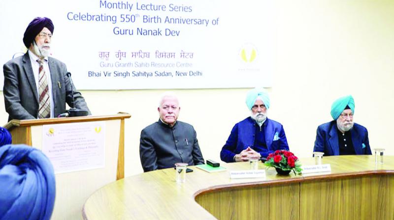 principles of Guru Nanak Sahib to show the way to the world today: