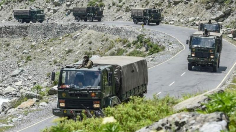 IAF chief RKS Bhadauria visits Leh