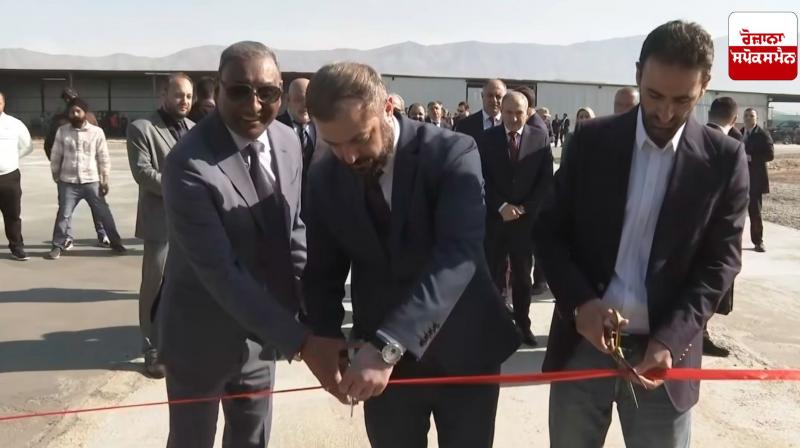 Armenian Prime Minister inaugurates state-of-the-art steel factory in Ararat
