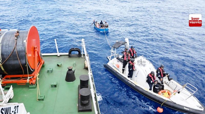 Cargo ship loaded with cement sinks off Mangalore coast