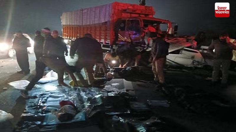 Lucknow Expressway UP Accident News in punjabi 