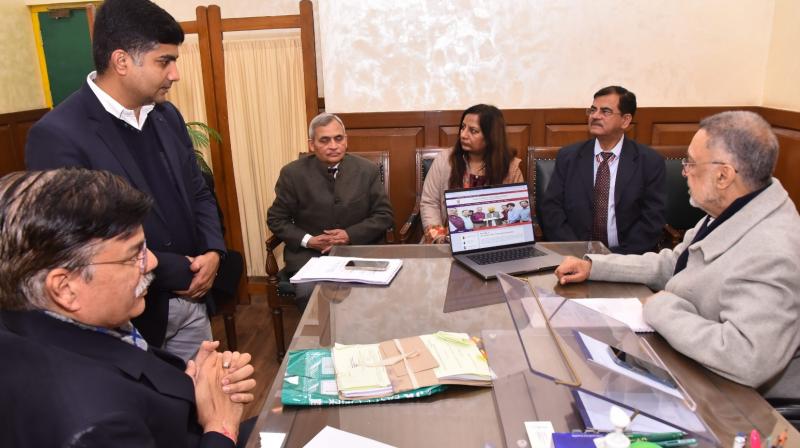 PUNJAB HEALTH MINISTER LAUNCHES WEBSITE OF PUNJAB INSTITUTE OF LIVER & BILIARY SCIENCES