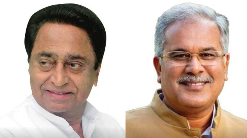 Kamalnath, Bhupesh Baghel