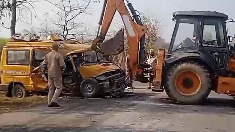 Pathankot School Bus Accident News