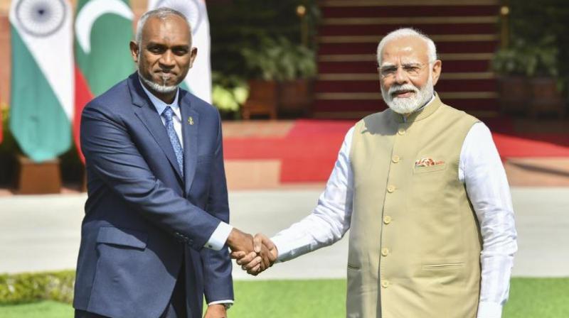 PM Modi Meets Maldives President