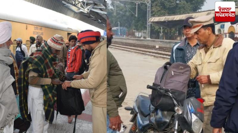 Punjab Police conducts search operation at 169 railway stations across the state in view of Republic Day