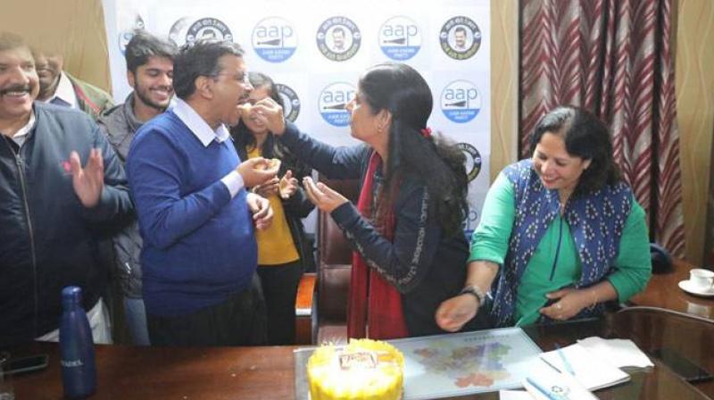 Kejriwal Wife Bday