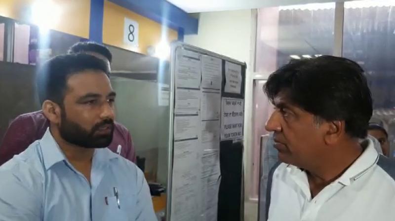 Cabinet Minister Brahm Shankar Jimpa raids Mohali Tehsil