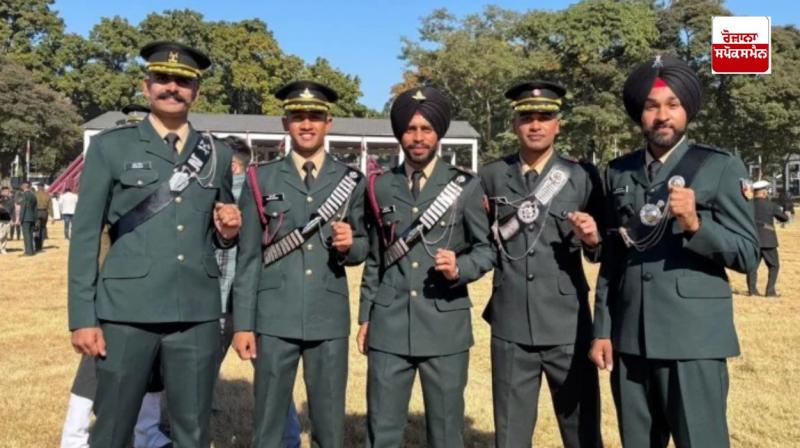 ਪੰਜਾਬ ਦੇ ਅੱਠ ਨੌਜਵਾਨ ਭਾਰਤੀ ਫੌਜ ਅਤੇ ਹਵਾਈ ਸੈਨਾ ਵਿੱਚ ਕਮਿਸ਼ਨਡ ਅਫ਼ਸਰ ਬਣੇ