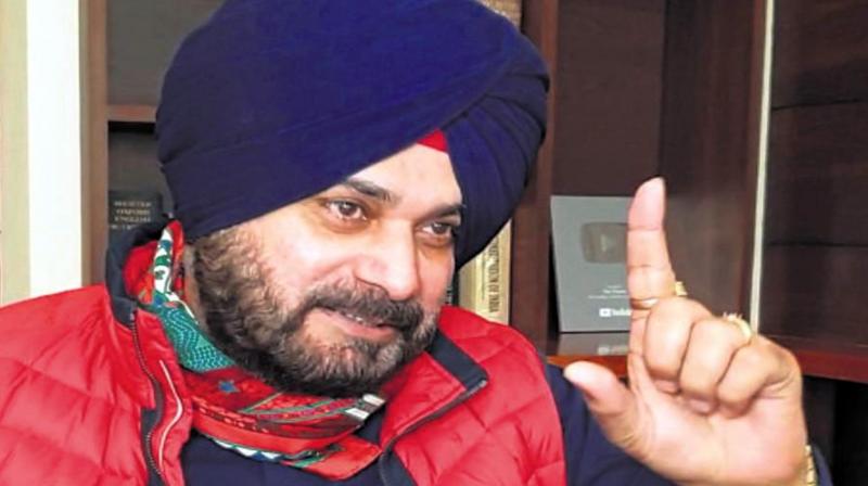 Navjot Sidhus' reaction after the action taken in the drug trafficking case