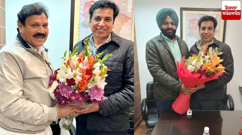 Gurjeet Aujla and Raj Kumar Verka met Punjab Congress in-charge