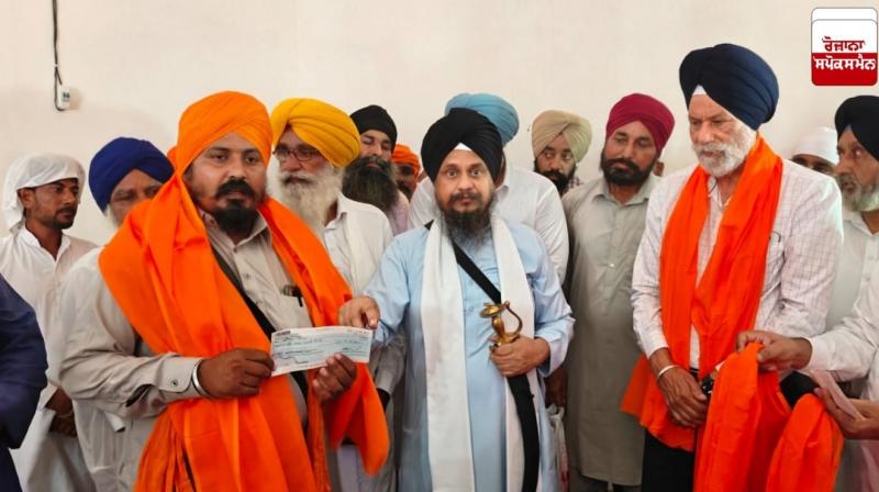 First installment released for financial assistance to Granthi Singhs in flood-affected areas