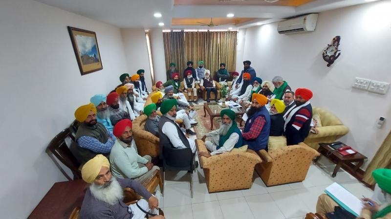 The first meeting of farmers' organizations with CM Channi today