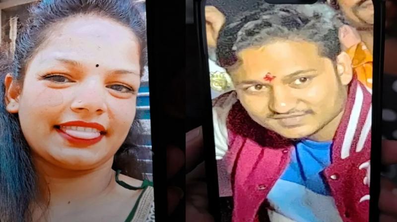 After cruelly treating the wife, the husband imprisoned himself in the house