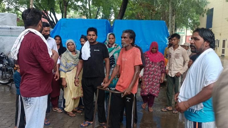 Two innocent sisters die after drowning in a water-filled pit in Firozpur