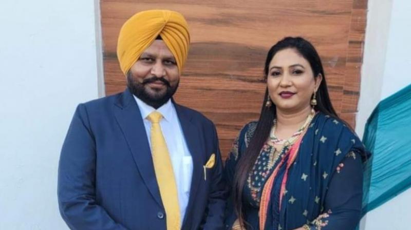 Satkar Kaur and her husband Laddi Gehri
