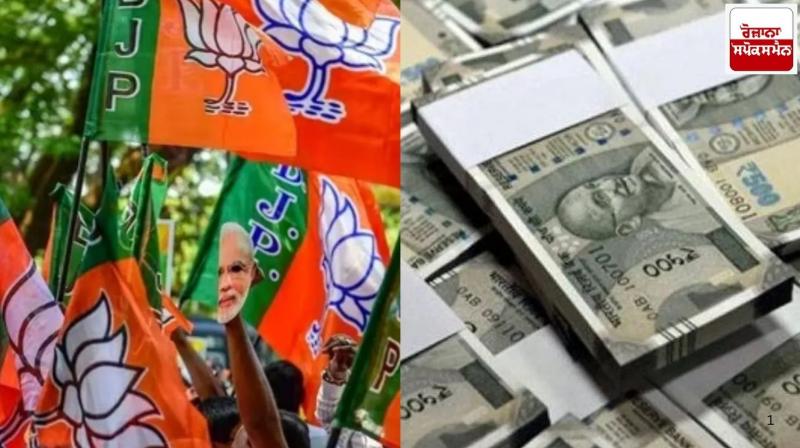 BJP gets record Rs 1.7 thousand crore from electoral bonds in financial year 2024