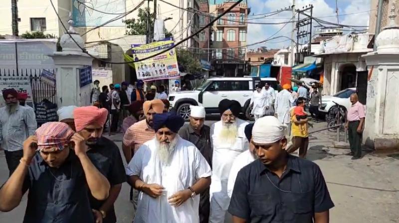 Sukhbir Badal at  Akal Takht Sahib News in punjabi 