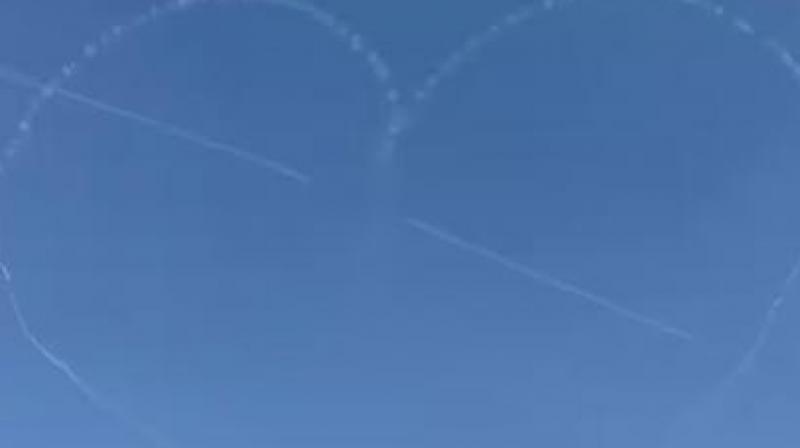 Aero India 2023: 3 fighter jets made a heart shape in the blue sky