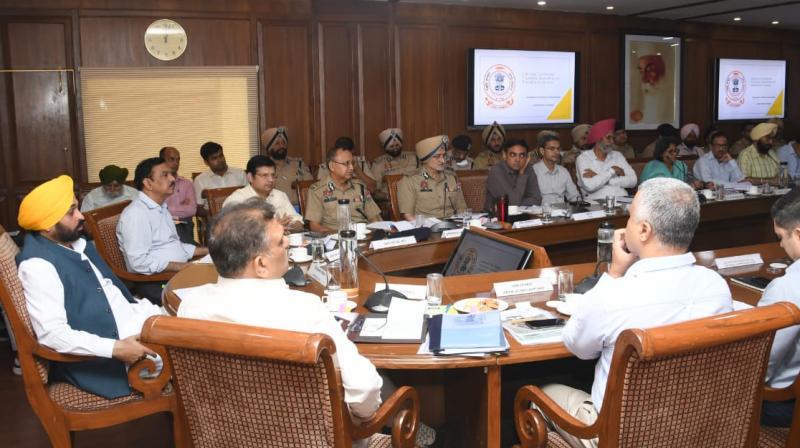CM Meeting With Police Officers 
