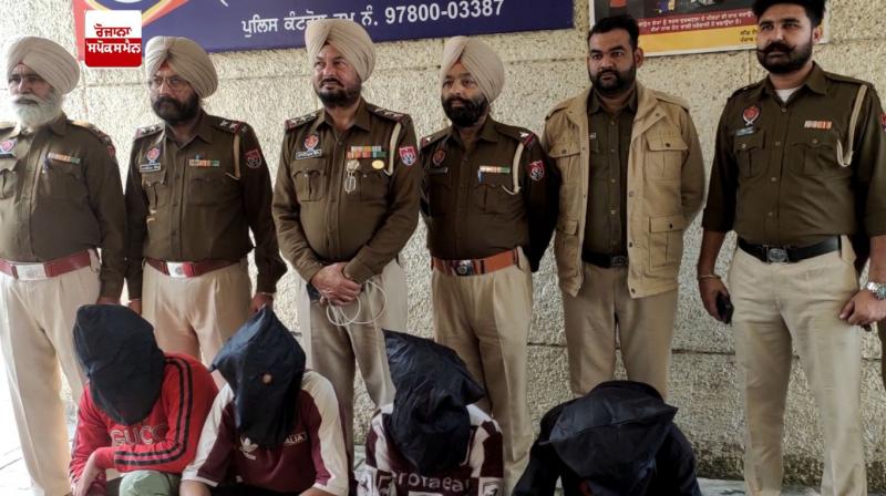 ਪੁਲਿਸ ਵਲੋਂ ਫੜੇ ਗਏ ਮੁਲਜ਼ਮ