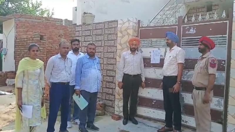 Bathinda STF team's big action, drug smuggler's property seized