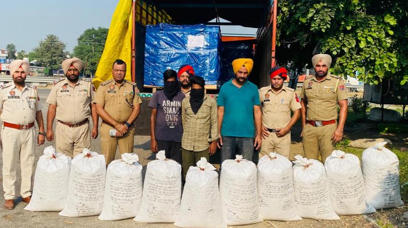Jalandhar police busted an inter-state drug racket