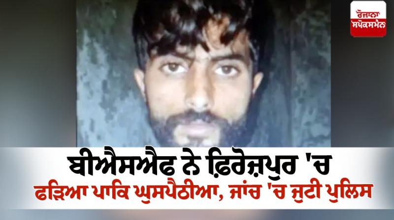 BSF nabs Pakistani infiltrator in Ferozepur
